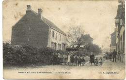 BRUXELLES SCHAERBEEK RUE AU BOIS Circa 1901 Nr  642 D1 - Schaerbeek - Schaarbeek