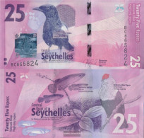 Seychelles Pick-number: 48 Uncirculated 2016 25 Rupees - Seychelles