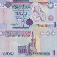 Libya Pick-number: 71 Uncirculated 2009 1 Dinar - Libya