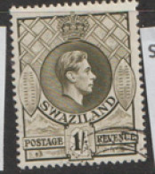 Swaziland   1938  SG 35  1/-d  Perf  13.1/2x 13 Fine Used - Swaziland (...-1967)