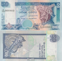 Sri Lanka Pick-Nr: 110f Bankfrisch 2006 50 Rupees - Sri Lanka