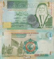 Jordanien Pick-Nr: 34 (2021) Bankfrisch 2021 1 Dinar - Jordania