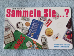 GERMANY - P 01 91 - COIN - BANKNOTE - DISNEY - MATCHBOX - P & PD-Series: Schalterkarten Der Dt. Telekom