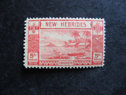 Nouvelles-Hébrides: TB N° 122, Neuf XX. - Unused Stamps