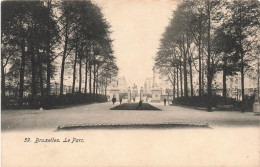 BELGIQUE - Bruxelles - Vue Sur Le Parc - Carte Postale Ancienne - Parks, Gärten