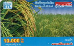 LAOS - PREPAID - ETL - RICE PLANTATION - Laos