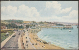 AR Quinton - The Esplanade, Paignton, Devon, 1928 - Salmon Postcard - Paignton