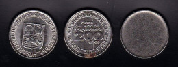 Venezuela Set 2 Monedas 25 50 Céntimos Commemorative 2010-2011 Km 100-103 Sc Unc - Venezuela