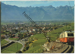 Aigle Et Les Alpes Valaisannes - Zahnradbahn - Edition Photoglob SA Zurich 70er Jahre - Aigle