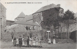 50 SAINT SAUVEUR LE VICOMTE - Entrée Du Vieux Château - Animée - Saint Sauveur Le Vicomte