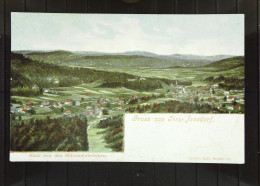 DR: AK "Gruss Aus Neu-Jonsdorf" Mit  Blick Von Den Mühlsteinbrüchen, Nicht Gelaufen Um 1910 - Jonsdorf