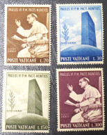 Vaticano Vatikan 1965   Papal Visit To The United Nations  Mi 483/86  Yv 434/37  New MNH ** - Nuovi