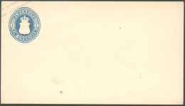 OLDENBURG U 2A P BRIEF, Ganzsachen: Probedruck 1 Gr. Preussischblau, Ganzsachen-Umschlag Mit Überdruck In LILAROSA Statt - Oldenbourg