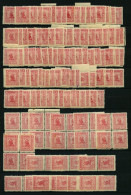 ALTENBURG 13/4A , FDC, 1898, 5 Pf. (175x) Und 2 Pf. (5x) Frauengestalt, Meist Pracht, Mi. 2700.- - Privatpost