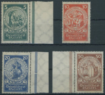 Dt. Reich 351-54 , 1924, Nothilfe, Prachtsatz, Mi. 160.- - Unused Stamps
