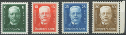 Dt. Reich 403-06 , 1927, 80. Geburtstag, Postfrischer Prachtsatz, Mi. 120.- - Sonstige & Ohne Zuordnung