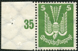 Dt. Reich 344Y , 1924, 5 Pf. Holztaube, Mit Liegendem Wasserzeichen, Pracht, Kurzbefund Dr. Oechsner, Mi. 440.- - Sonstige & Ohne Zuordnung