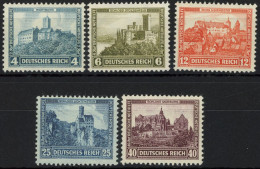 Dt. Reich 474-78 , 1932, Nothilfe, Postfrischer Prachtsatz, Mi. 200.- - Other & Unclassified