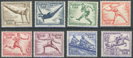 Dt. Reich 624-31 , 1936, Olympische Spiele, Einzelmarken Aus Den Blocks, Postfrisch, Prachtsatz, Mi. 80.- - Sonstige & Ohne Zuordnung