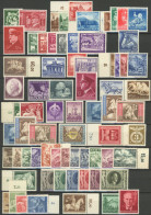 Dt. Reich 762-910 , 1941-1945, 5 Komplette Jahrgänge, Ohne Freimarken, Postfrisch, Pracht, Mi.453.- - Sonstige & Ohne Zuordnung