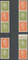 ZUSAMMENDRUCKE S 46-49 , 1932, Reichspräsidenten, Alle 4 Senkrechten Zusammendrucke, Postfrisch, Pracht, Mi. 415.- - Zusammendrucke