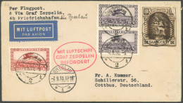 ZULEITUNGSPOST 83 BRIEF, Saargebiet: 1930, Fahrt Nach Breslau, 10 Fr. Marke Mängel Sonst Prachtbrief, Nur Wenige Bekannt - Posta Aerea & Zeppelin