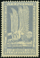 HALBAMTLICHE FLUGMARKEN 4a , 1912, 50 Pf. Hellblau Margaretenfest, Pracht, Mi. 130.- - Aerei