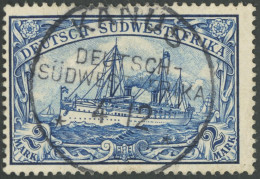 DSWA 21 O, KANUS, 4.12. Ohne Jahreszahl, Auf 2 M., üblich Gezähnt Pracht, Signiert - German South West Africa