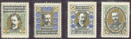 SAMMLUNGEN, LOTS , , Ca. 1910, Deutscher National Kolonialverein: 4 Verschiedene Vignetten Lüderitz, Nachtigal, Peters,  - Verzamelingen