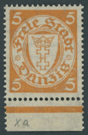 FREIE STADT DANZIG 193xa , 1924, 5 Pf. Rötlichorange, Postfrisch, Pracht, Mi. 80.- - Sonstige & Ohne Zuordnung