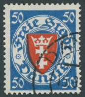 FREIE STADT DANZIG 296 O, 1939, 50 Pf. Lebhaftblau/zinnoberrot, Wz. 5, Pracht, Gepr. Gruber, Mi. 160.- - Autres & Non Classés