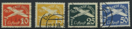 FREIE STADT DANZIG 299-301 O, 1938, 15 - 50 Pf. Flugpost, 3 Prachtwerte - Autres & Non Classés