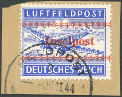 FELDPOSTMARKEN 7A BrfStk, 1944, Insel Kreta, Gezähnt, Prachtbriefstück - Ocupación 1938 – 45