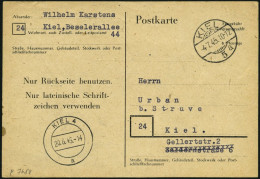 ALL. BES. AUFBRAUCHAUSGABEN P 768II BRIEF, 1945, 6 Pfe. Schwarz Auf Hellsämisch, Type II, Feinst, Mi. 100.- - Otros & Sin Clasificación