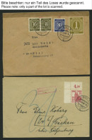 ALLIIERTE BES. 1945-49, Partie Von 85 Belegen Aus KIEL, Dabei Auch Ganzsachen, Sonderstempel Und Einige Besonderheiten,  - Altri & Non Classificati