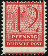 WEST-SACHSEN 119AX , 1945, 12 Pf. Mügeln, Wz. X, Pracht, Gepr. Dr. Jasch, Mi. 70.- - Sonstige & Ohne Zuordnung