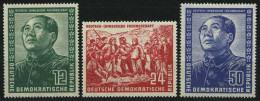 DDR 286-88 , 1951, Chinesen, Prachtsatz, Mi. 300.- - Usati