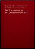 JAHRESZUSAMMENSTELLUNGEN J 1 , 1984, Jahreszusammenstellung, Pracht, Mi. 100.- - Ungebraucht