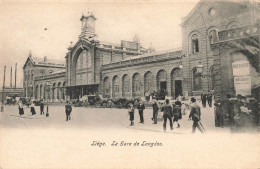 BELGIQUE - Liège - La Gare De Longdoz - Animé - Carte Postale Ancienne - Luik