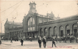 BELGIQUE - Liège - La Gare De Longdoz - Animé - Carte Postale Ancienne - Liège