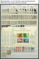 LOTS , 1969-84, Saubere Dublettenpartie Kompletter Ausgaben, Meist 4-5x, Pracht, Mi. Ca. 2900.- - Sonstige & Ohne Zuordnung