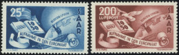 SAARLAND 297/8 , 1950, Europarat, Postfrisch, Pracht, Mi. 230.- - Sonstige & Ohne Zuordnung