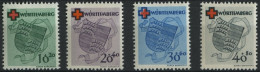 WÜRTTEMBERG 40-43 , 1949, Rotes Kreuz, Prachtsatz, Mi. 160.- - Autres & Non Classés