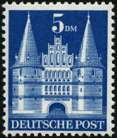 AMERIK. U. BRITISCHE ZONE 100II , 1948, 5 DM Hohe Treppe, Pracht, Mi. 220.- - Sonstige & Ohne Zuordnung