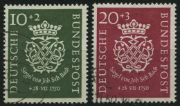 BUNDESREPUBLIK 121/2 O, 1950, Bach, Pracht, Mi. 100.- - Gebruikt