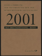 JAHRESSAMMLUNGEN Js 9 BrfStk, 2001, Jahressammlung, Pracht, Mi. 130.- - Andere & Zonder Classificatie