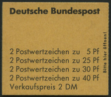 MARKENHEFTCHEN MH 19aRLV II , 1973, Markenheftchen Unfallverhütung, Randleistenvariante II, Pracht, Mi. 120.- - Other & Unclassified