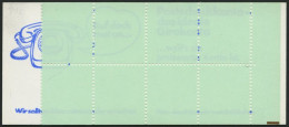 MARKENHEFTCHEN VJ-MH 20dII , 1974, Versuchs-Markenheftchen Unfallverhütung, 4. Deckelseite: Bei Adressen Postfachangaben - Altri & Non Classificati