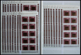 ENGROS 1065KB , 1980, FIP Im Kleinbogen, 25x Mit Zentrischen Ersttags-Sonderstempeln Und 8x Postfrisch, Pracht, Mi. 330. - Andere & Zonder Classificatie