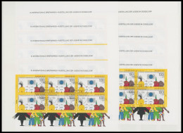 ENGROS Bl. 21 O, 1990, Block Briefmarkenausstellung, 14x Mit Ersttags-Sonderstempeln, Pracht, Mi. 308.- - Other & Unclassified